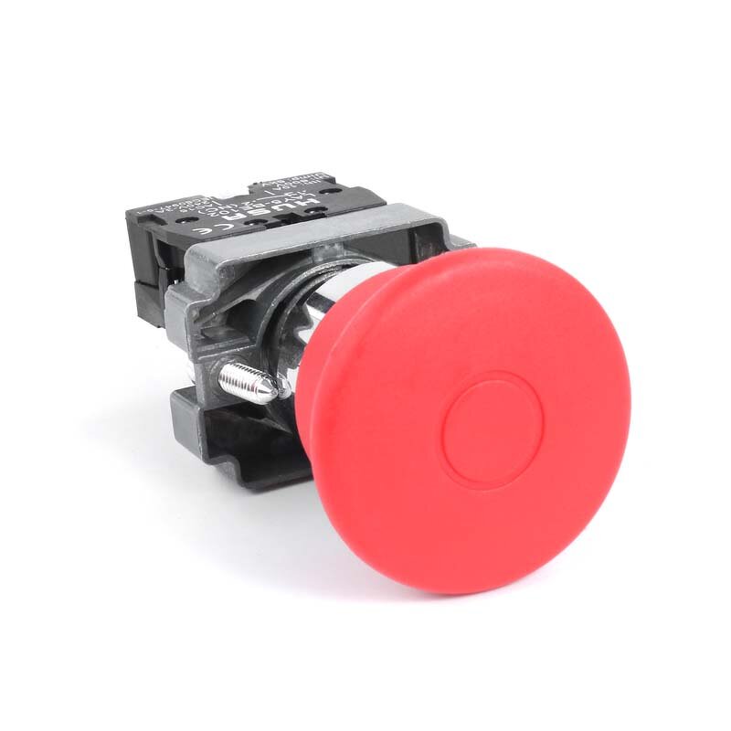 XB2 Metal Button Switch Factory - OEM/ODM Custom 22mm XB2 Metal Button Switch 1NO1NC Momentary Push Pull Emergency Mushroom