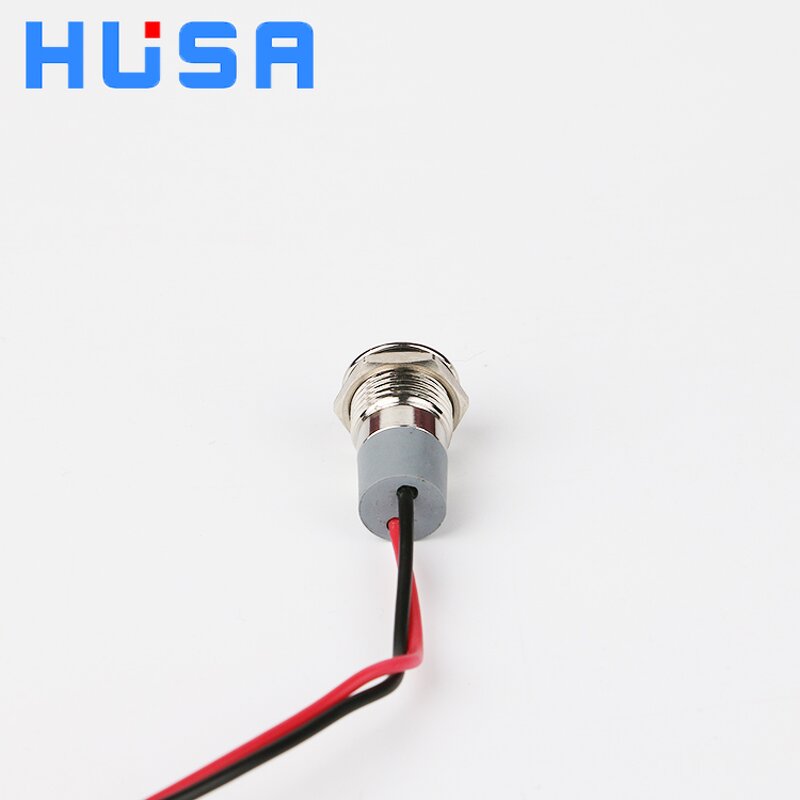 Metal Mini LED Indicator Lamp Factory - OEM/ODM Custom Quality Metal Mini LED Indicator Lamp 220V 380V Waterproof 12MM Mounting