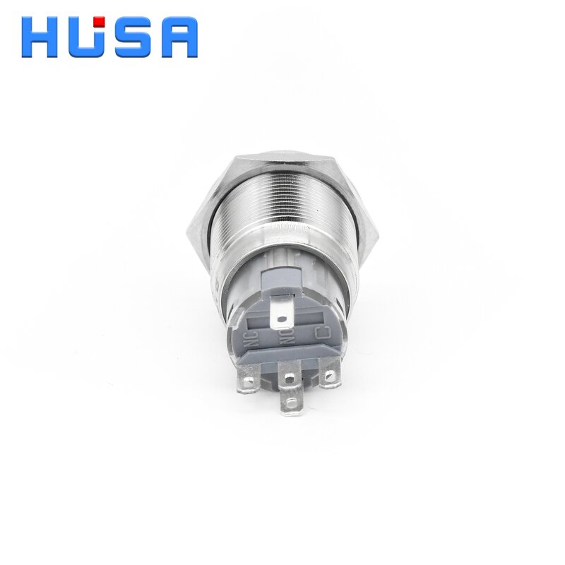 High Quality Metal Rotary Button Switch Manufacturer - OEM/ODM Custom 19mm Metal Rotary Button Switch 2/3 Position Self-Locking