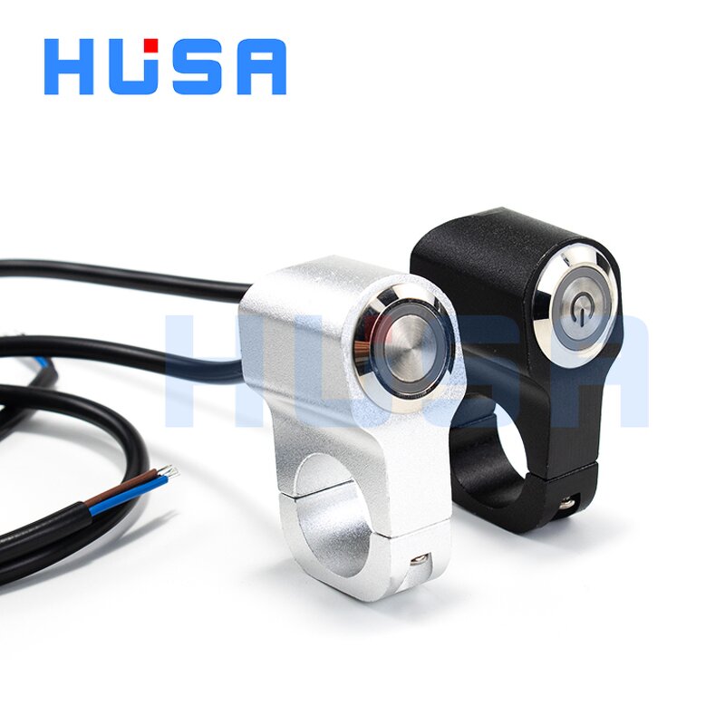 Motorcycle Accessories Button Factory - OEM/ODM Custom Heavy Duty 16mm 19mm Motorcycle Accessories Button Aluminum Alloy