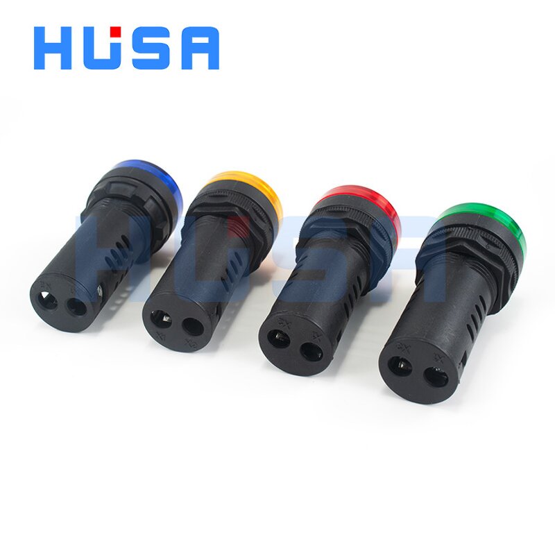 Industrial Alarm Buzzer Manufacturer - OEM/ODM Custom 22mm Industrial 24v Alarm Buzzer DC AC High Sound Piezo Audio Indicator