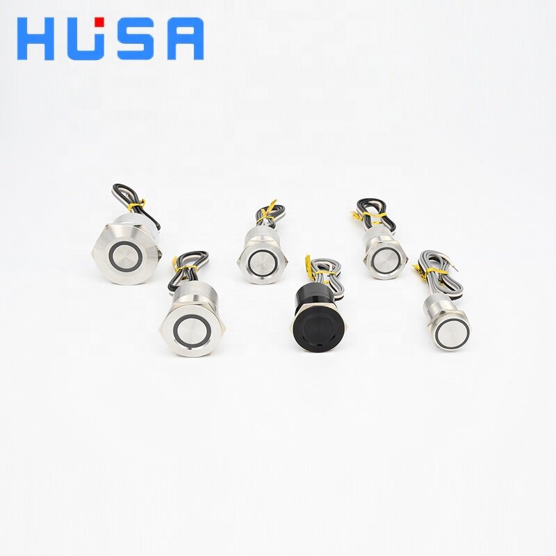 Waterproof IP68 Metal Switch Button Factory - OEM/ODM Custom Waterproof IP68 Metal Switch Button 22mm Capacitive Touch 16-30mm