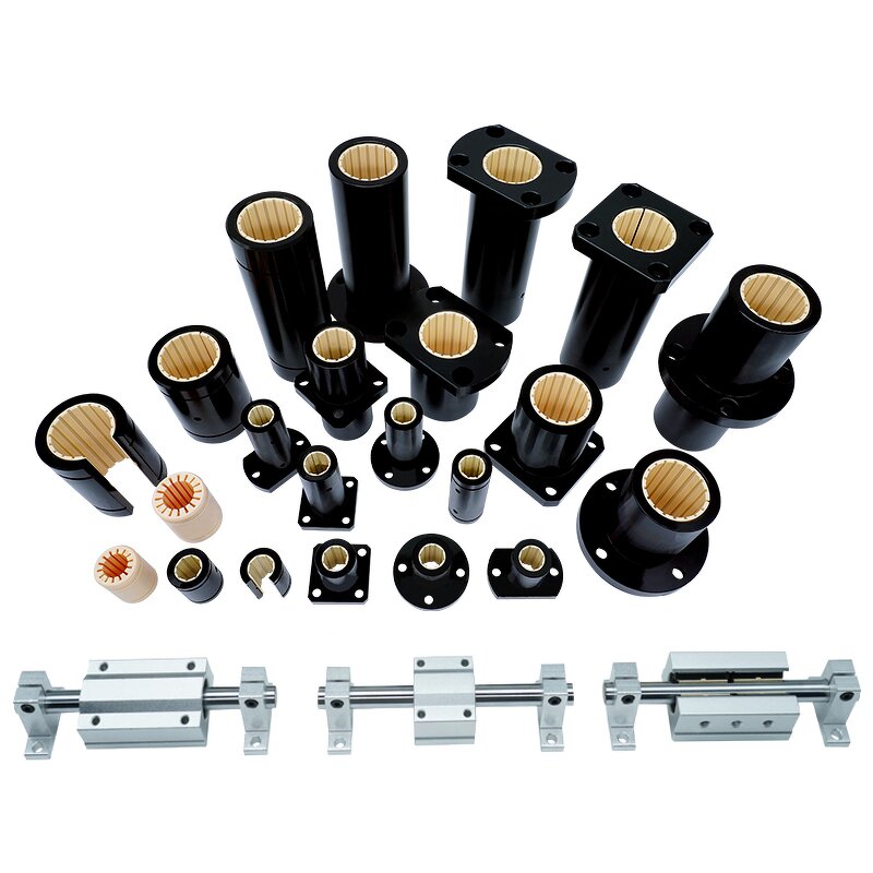 Self-Lubricating Plastic Sliding Bearing Manufacturer - OEM/ODM Custom LM30LUU Self-Lubricating Plastic Sliding Bearing 30mm