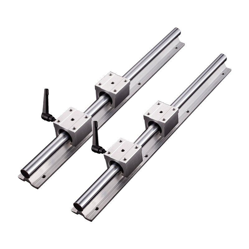 CNC Aluminum Linear Guide Rail Factory - OEM/ODM Custom CNC Aluminum Round Linear Guide Rail SBR12 and Slide Block SBR12UU