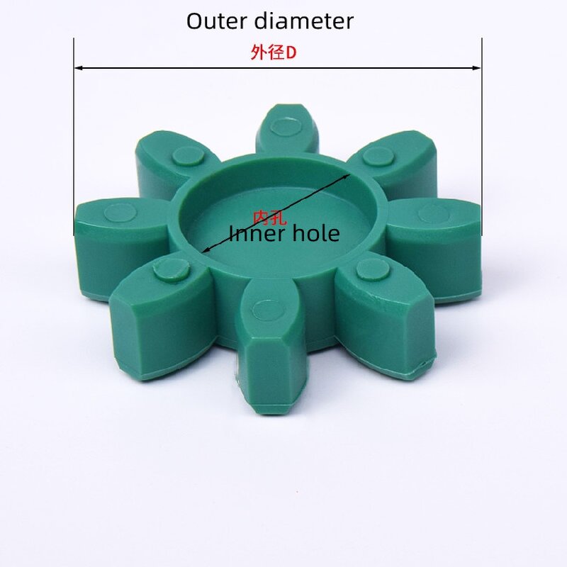 Plum Blossom Elastic Coupling Manufacturer - OEM/ODM Custom Plum Blossom Elastic Coupling Polyurethane Rubber Pad Damping Buffer