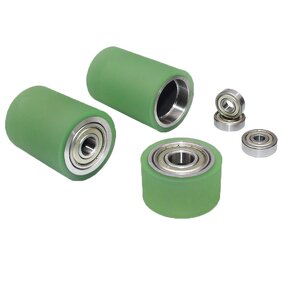 Small Plastic Coating Bearing Manufacturer - OEM/ODM Custom Small Plastic Coating Bearing 604 608 Bearing Roller Wheels No Noise