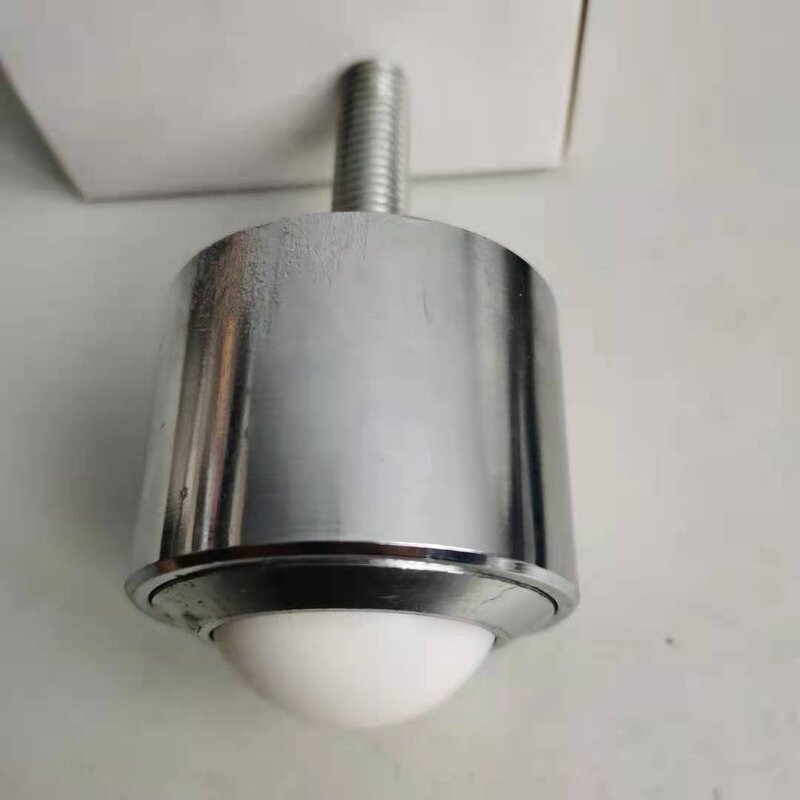 KSM12-FL Robot Wheel Ball Roller Factory - OEM/ODM Custom KSM12-FL Robot Wheel Ball Roller M8 Thread Stud Bolt Mount