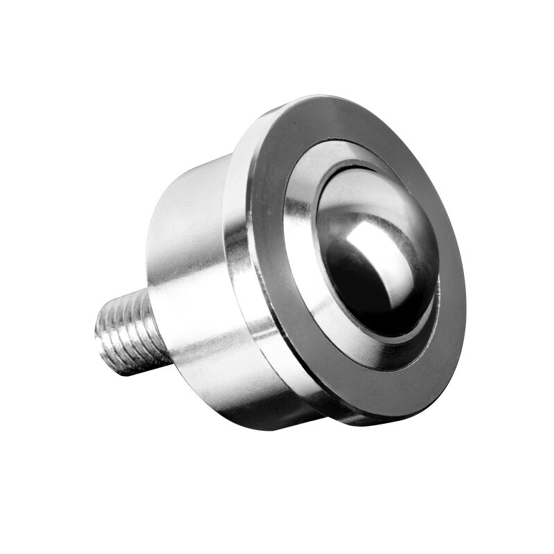 SP-22FL Ball Transfer Unit Manufacturer - OEM/ODM Custom SP-22FL Ball M10 Thread Bolt Mount Solid Steel Omniball Roller