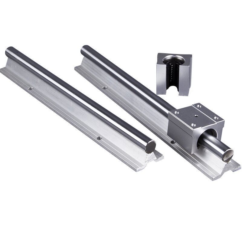 CNC Aluminum Linear Guide Rail Factory - OEM/ODM Custom CNC Aluminum Round Linear Guide Rail SBR12 and Slide Block SBR12UU