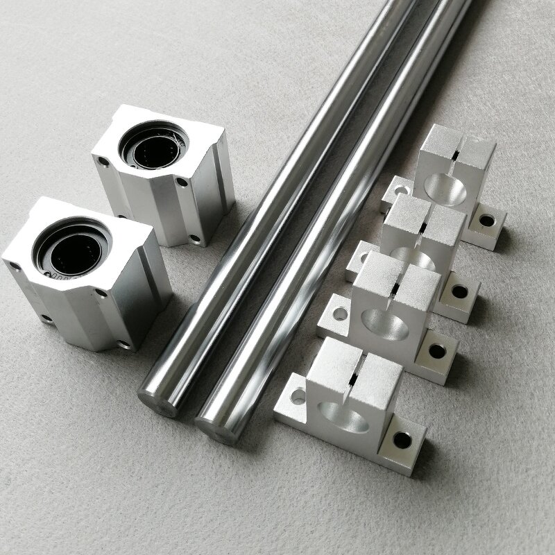 Linear Guide Rail Complete Set Manufacturer - OEM/ODM Custom Complete Set of Solid Steel Tube Linear Guide Rail Optical Axis