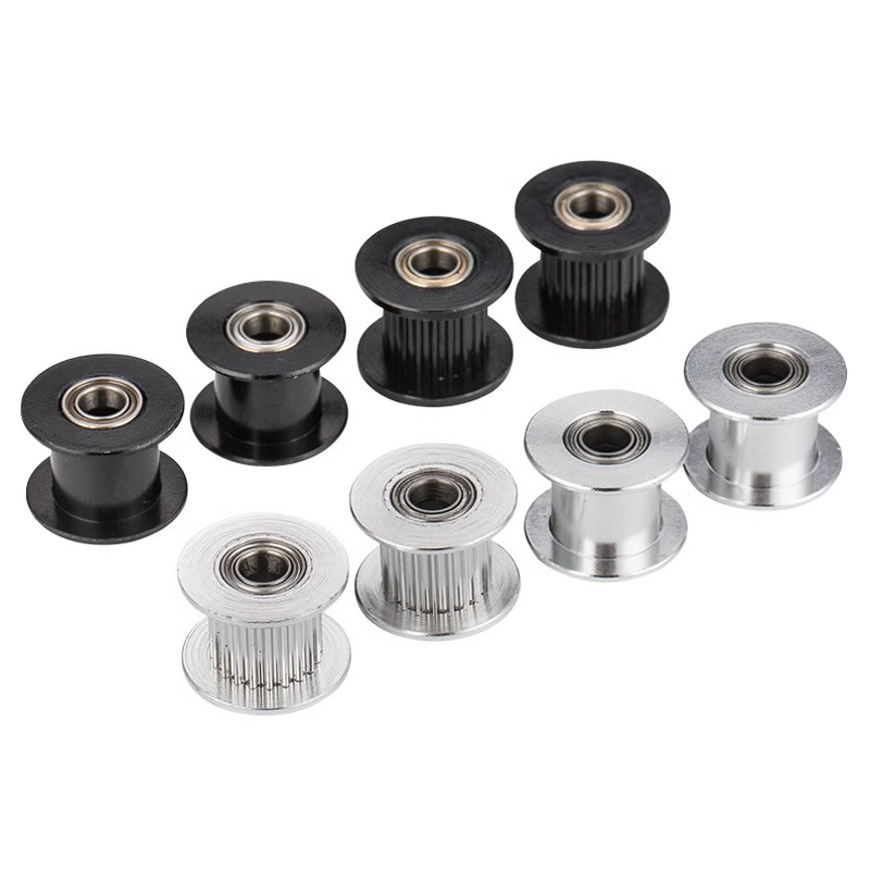 GT2 Pulley Factory - OEM/ODM Custom 3D Printer Accessories GT2 Pulley GT2 AF Type 16-tooth 20-tooth Bearing Pulley