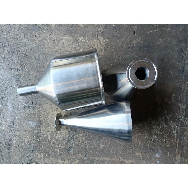 Injection Molding Hopper Factory - OEM/ODM Custom 304 Stainless Steel Conical Hopper Injection Molding Machine Filling Machine