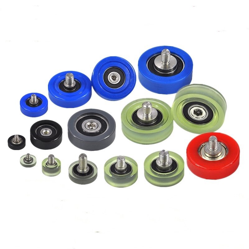 Cam Follower Pu Wheel Factory - OEM/ODM Custom Customized Cam Follower Pu Wheel Polyurethane Nylon Rubber Coated Bearing