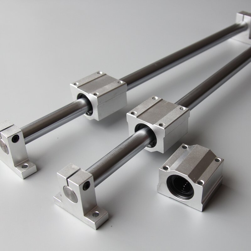 Linear Guide Rail Complete Set Manufacturer - OEM/ODM Custom Complete Set of Solid Steel Tube Linear Guide Rail Optical Axis