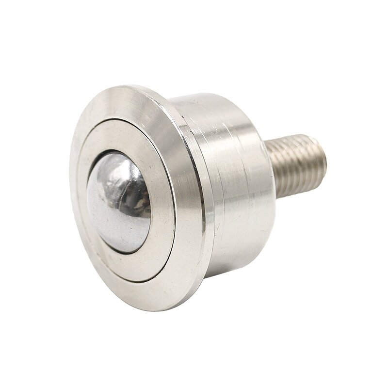 SP-22FL Ball Transfer Unit Manufacturer - OEM/ODM Custom SP-22FL Ball M10 Thread Bolt Mount Solid Steel Omniball Roller