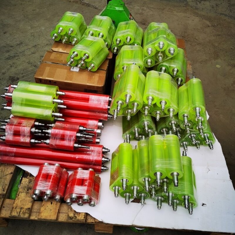 Polyurethane Roller Manufacturer - OEM/ODM Custom OEM Customized High Quality Polyurethane Roller Silicone Rubber Conveyor