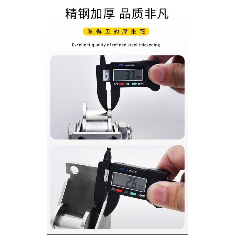 Stainless Steel Sliding Door Pulley Manufacturer - OEM/ODM Custom 304 Stainless Steel Sliding Door Pulley Bearing Translation