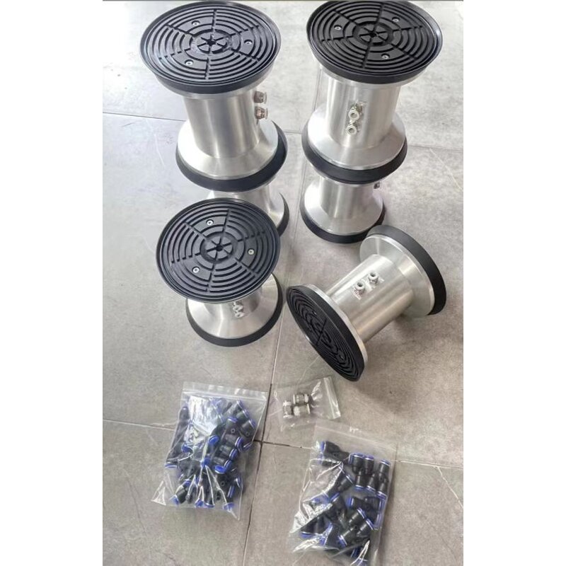 CNC Stone Processing Sucker Factory - OEM/ODM Custom CNC Stone Processing Double-sided Sucker Seat Silica Gel Round Vacuum