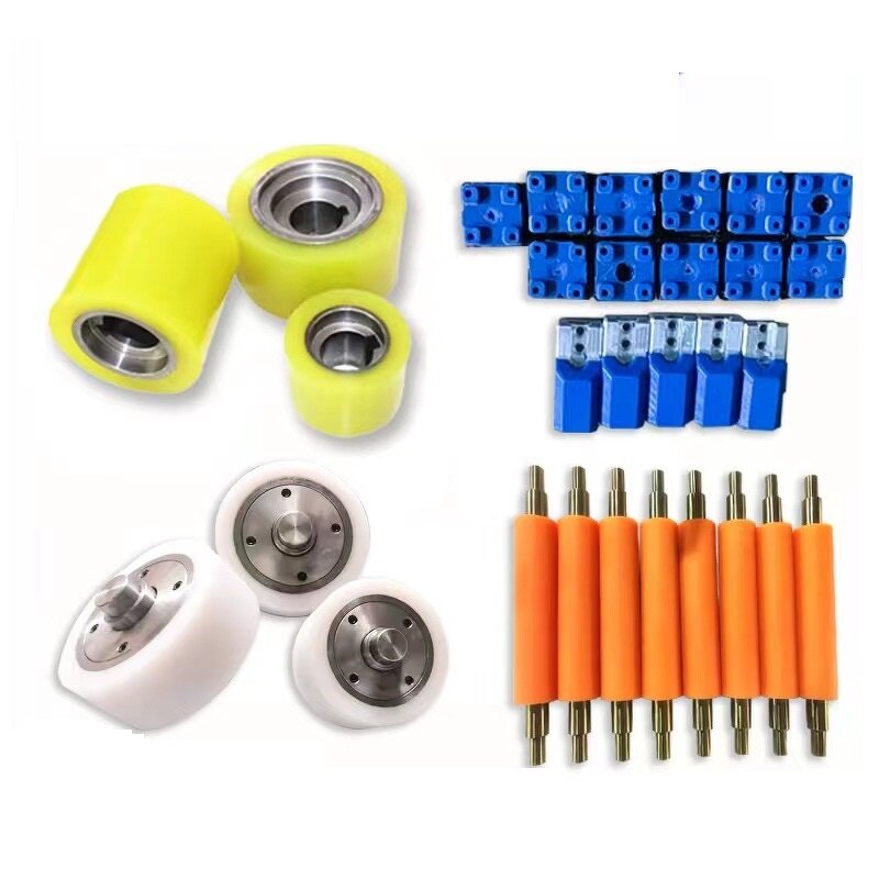 Custom Coated Roller Manufacturer - OEM/ODM Custom Custom Coated Roller Polyurethane Rubber Roller Wear-resistant Silicone