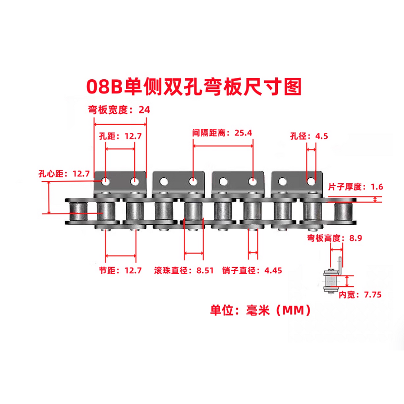 Industrial Transmission Bending Plate Roller Chain Factory - OEM/ODM Custom Industrial Transmission Bending Plate Roller Chain