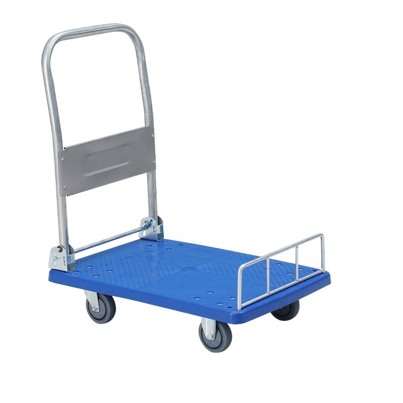 Portable Dolly Cart Factory - OEM/ODM Custom Size 906020cm Portable Dolly Cart with Rubber Wheels and Foldable Handle
