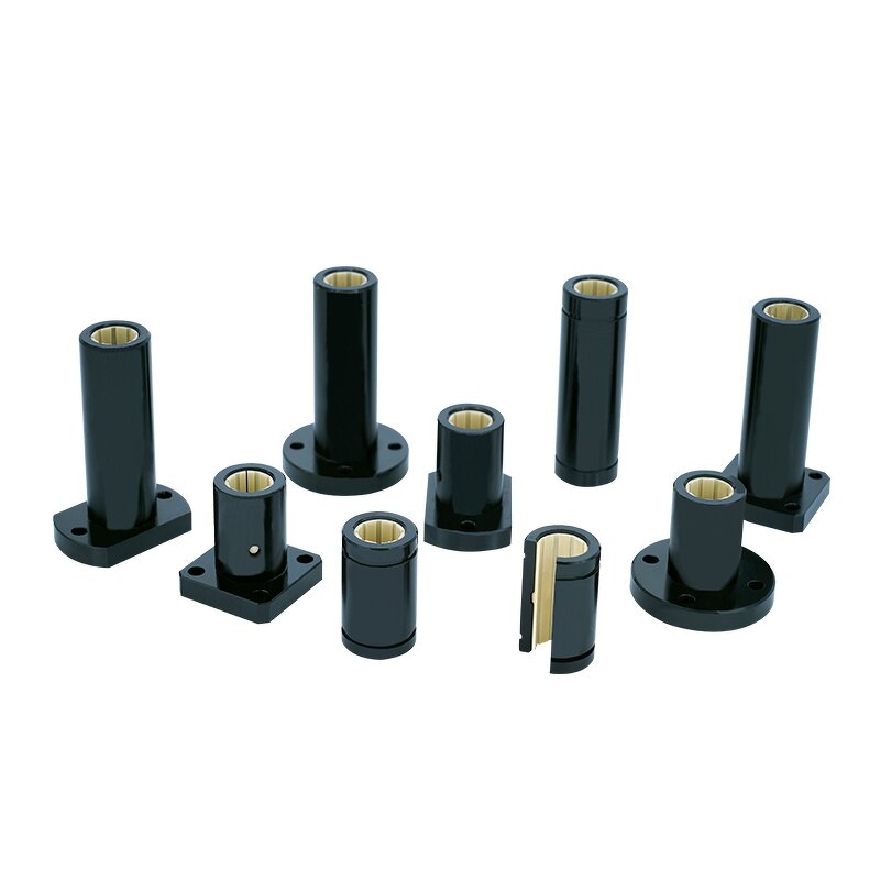 Linear Bearing Manufacturer - OEM/ODM Custom FJUM-02 IGUs Same Type square Flange Type Engineering Plastic Linear Bearing