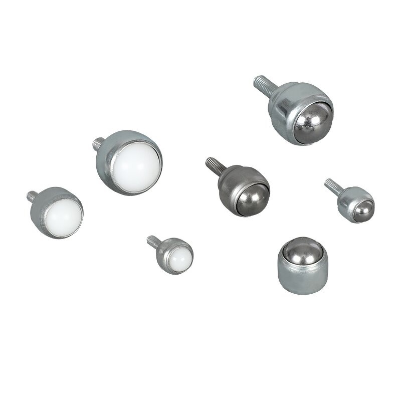 CY-25D-PL Ball Transfer Unit Manufacturer - OEM/ODM Custom CY-25D-PL M8 Thread Stud POM Nylon ABS Ball Transfer Unit