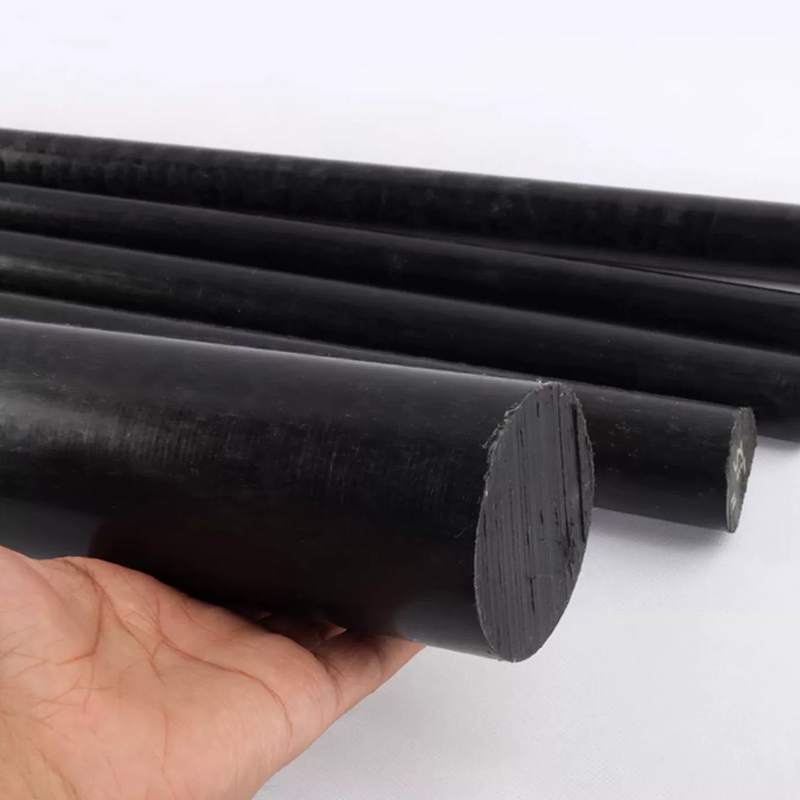 Nylon Bar Factory - OEM/ODM Custom High Temperature Resistant PA66 Black Nylon Bar Wear Resistant Plastic for Cutting