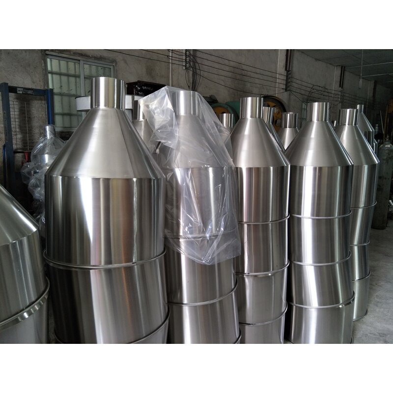 Injection Molding Hopper Factory - OEM/ODM Custom 304 Stainless Steel Conical Hopper Injection Molding Machine Filling Machine