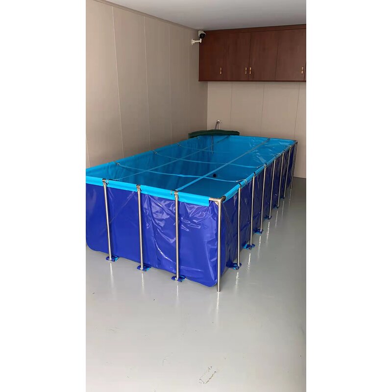 PVC Tarpaulin Tanks Manufacturer - OEM/ODM Custom Customized Durable Thickened Reinforcement Non toxic Outdoor PVC Tarpaulin Tanks