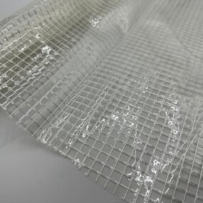 Transparent Plastic Tarp Manufacturer - OEM/ODM Custom Plastic Tarpaulin PVC Mesh Transparent Tarpaulin Clear for Greenhouse