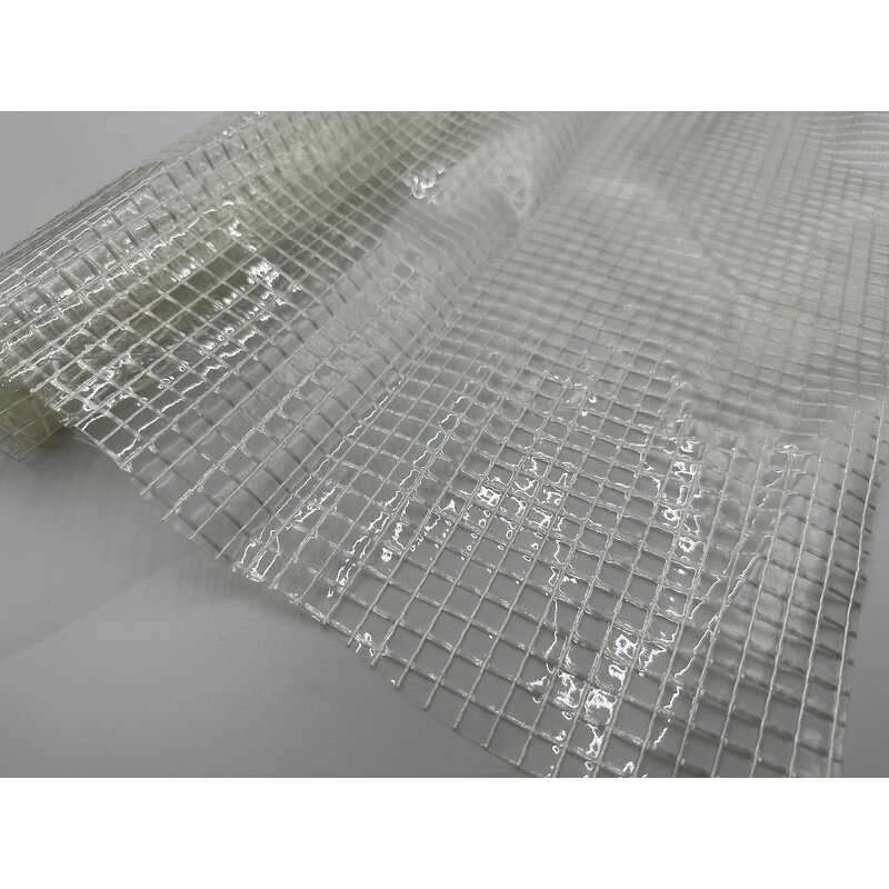 Transparent Plastic Tarp Manufacturer - OEM/ODM Custom Plastic Tarpaulin PVC Mesh Transparent Tarpaulin Clear for Greenhouse
