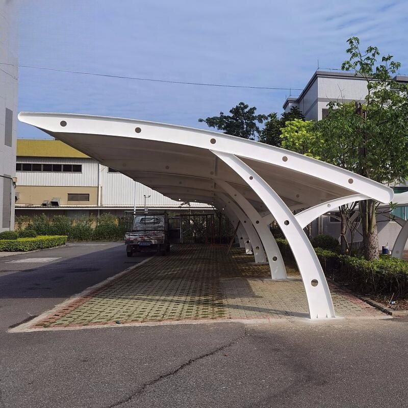 Tensile Membrane Structure Cloth Factory - OEM/ODM Custom Factory New Design Tensile Membrane Structure Cloth Roof 3D Sunshade