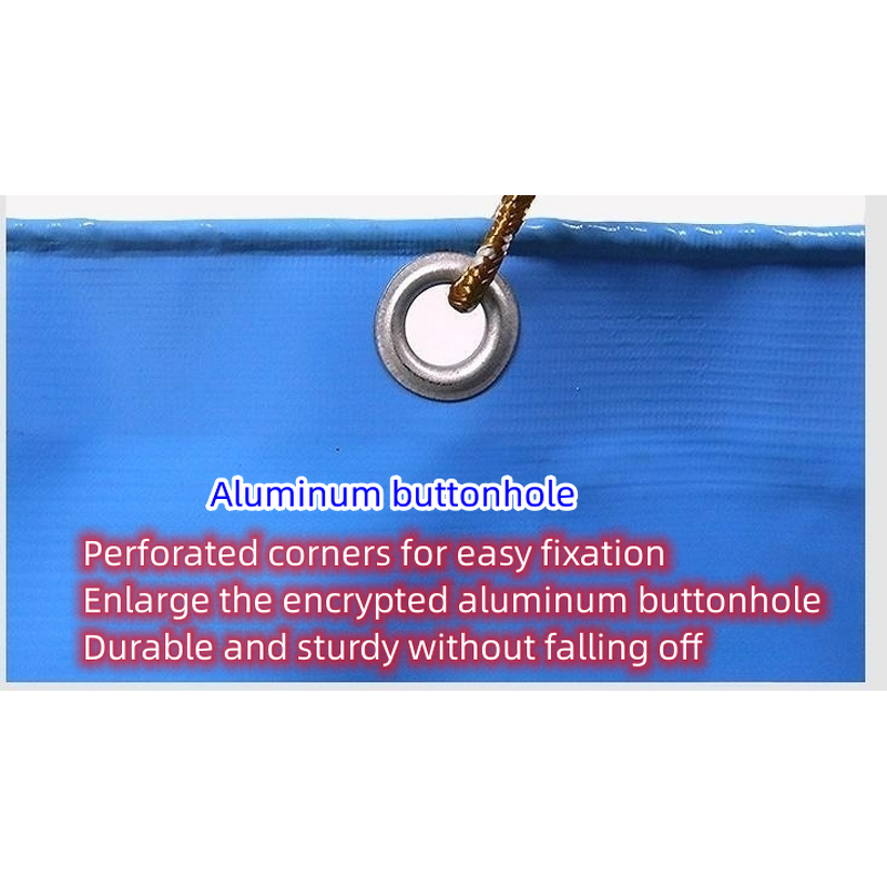 Roof Insulation Sunscreen Tarpaulin Manufacturer - OEM/ODM Custom Roof Insulation Sunscreen Polyester Tarpaulin UV Protection PVC