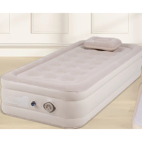 Inflatable Mattress Manufacturer - OEM/ODM Custom PVC Manufacturer's Inflatable Mattress Outdoor Double Layer Elevated Mattress