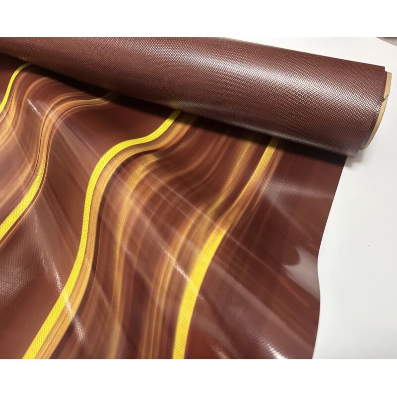 Waterproof PVC Resistant Tarpaulin Factory - OEM/ODM Custom High Quality Waterproof PVC Resistant Tarpaulin Glossy for Truck Tent