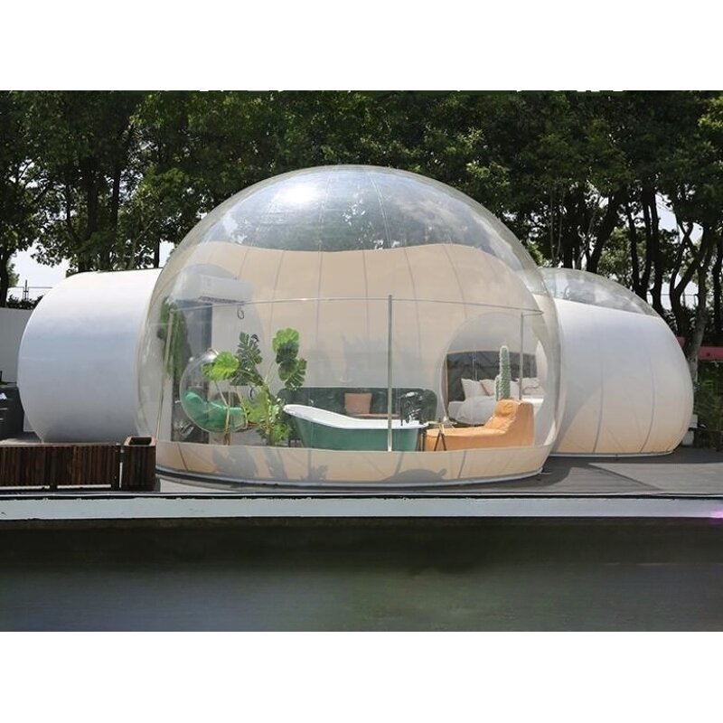 Transparent Swimming Pool Tarpaulin Manufacturer - OEM/ODM Custom Cheap Custom Pool Cover Inflatable Pool Dome Tent Transparent