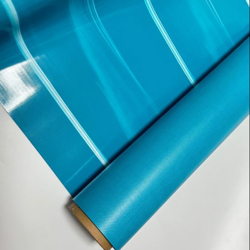 Polyester Marine Vinyl Fabric Manufacturer - OEM/ODM Custom Good Quality Polyester Marine Vinyl Fabric Heavy Duty Blue Truck Cover