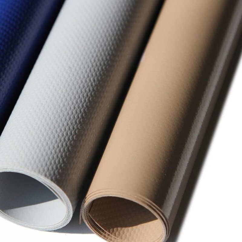 Customizable Tarpaulin Factory - OEM/ODM Custom Customizable Pattern Solid Color Plastic Fabric Tarpaulin Sunshade