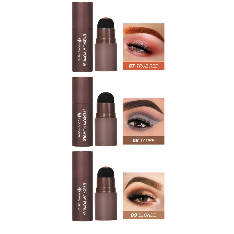 Mineral Eyeshadow Powder Eyebrow Pencil Hairline Facial Contouring Eyebrow Powder for Eye Makeup