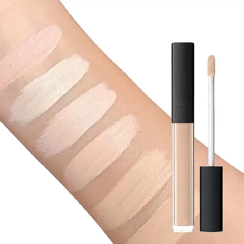 Long-Lasting Natural Light Coverage Moisturizing and Matte Concealer with Mineral Cream No Peeling and Logo-Free