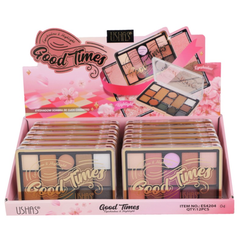 Multi-style Multi-color Matte Pearlescent Eye Shadow Blush Color Makeup Plate