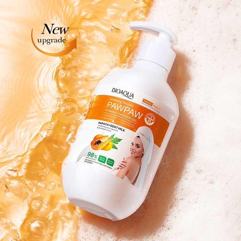 Explosive Papaya Vitamin C Bright White Nourishing Shower Gel