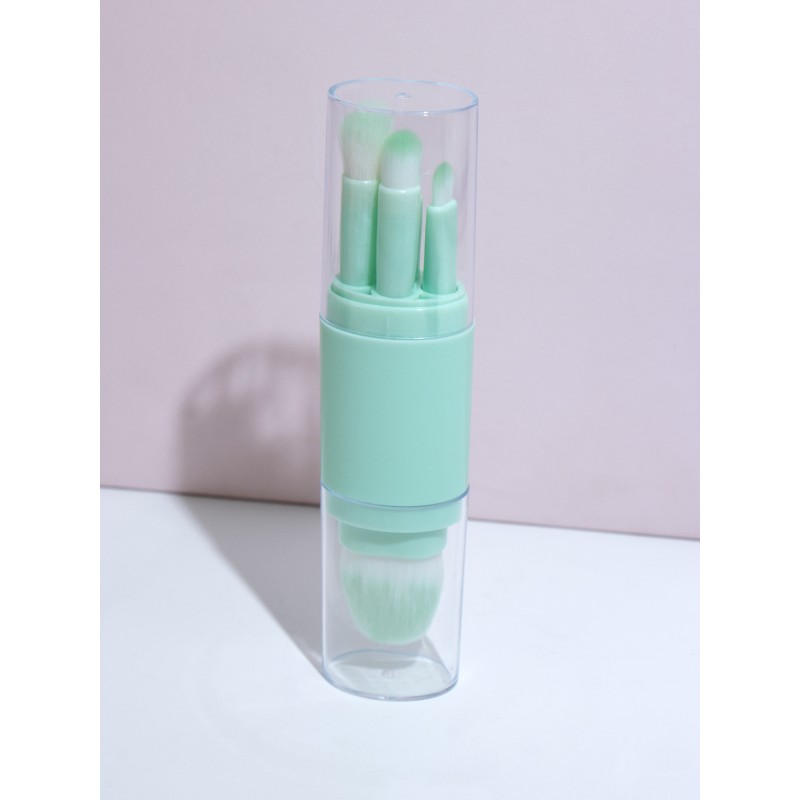 Portable Five-in-One Double Head Eye Shadow Brush Multi-Function Beauty Tool for Face Use