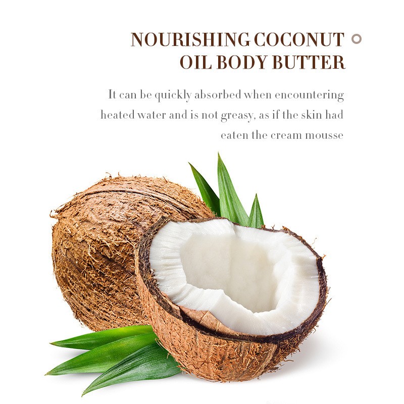 Coconut Moisturizing Body Butter Lasting Cream