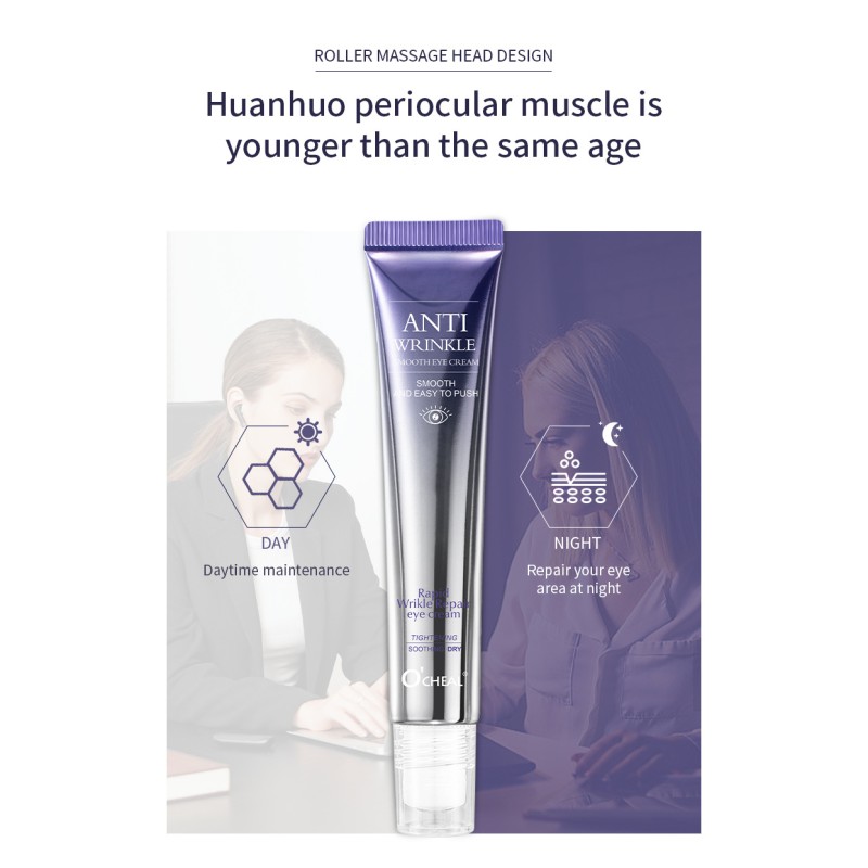 Moisturizing Eye Essence Fade Eye Lines Remove Dark Circles Ball Massaging Eye Cream