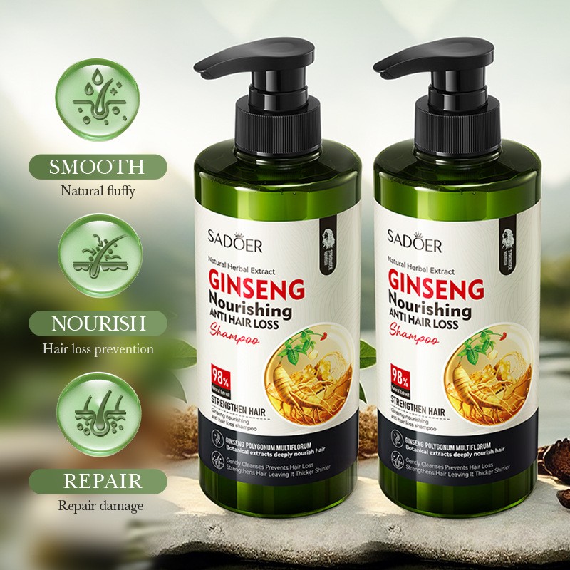 SADOER Ginseng and Polygonum Multiflorum Nourishing Anti-hair Loss Shampoo