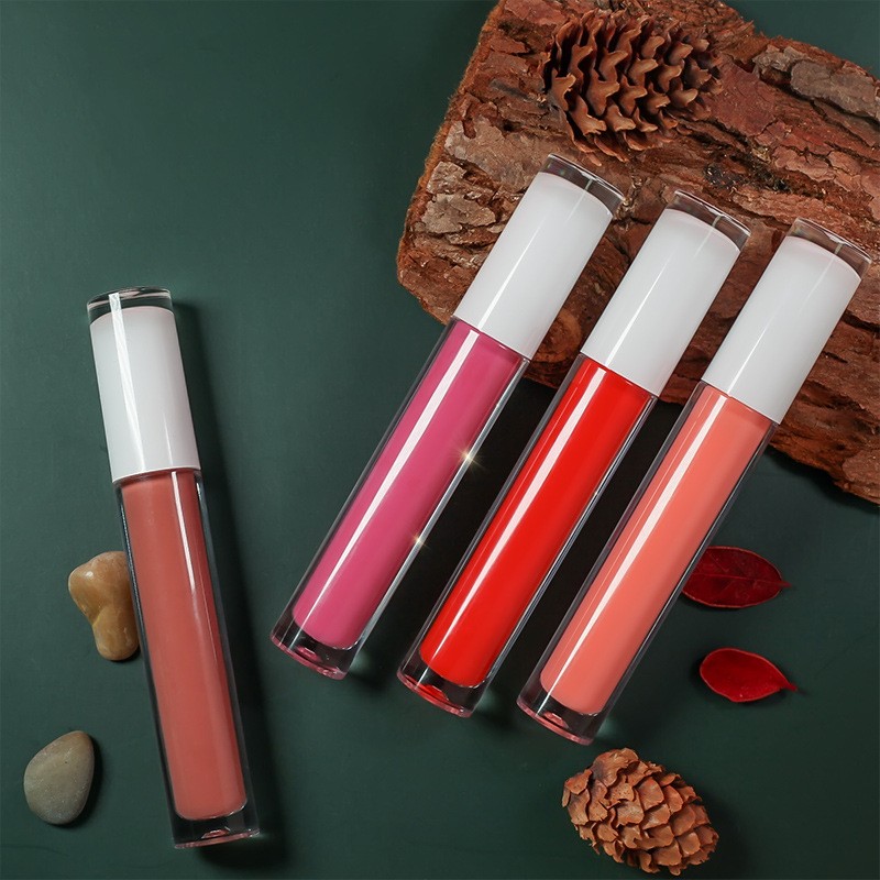 Wholesale of Small Batch Pearl Mirror Lip Gloss Moisturizing Liquid and Red Lip Glaze