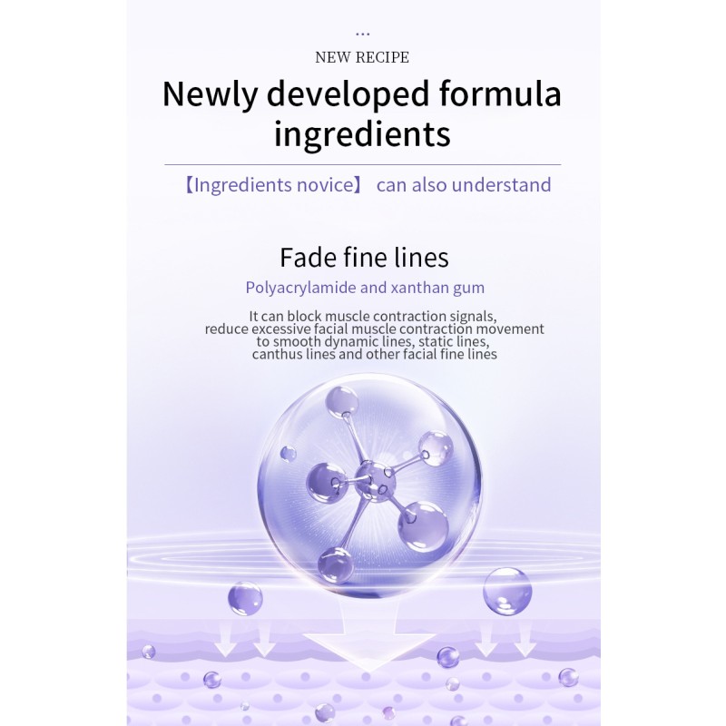 Whitening Anti-Wrinkle Moisturizing Eye Cream with Roller Massage for Dark Circles Removal