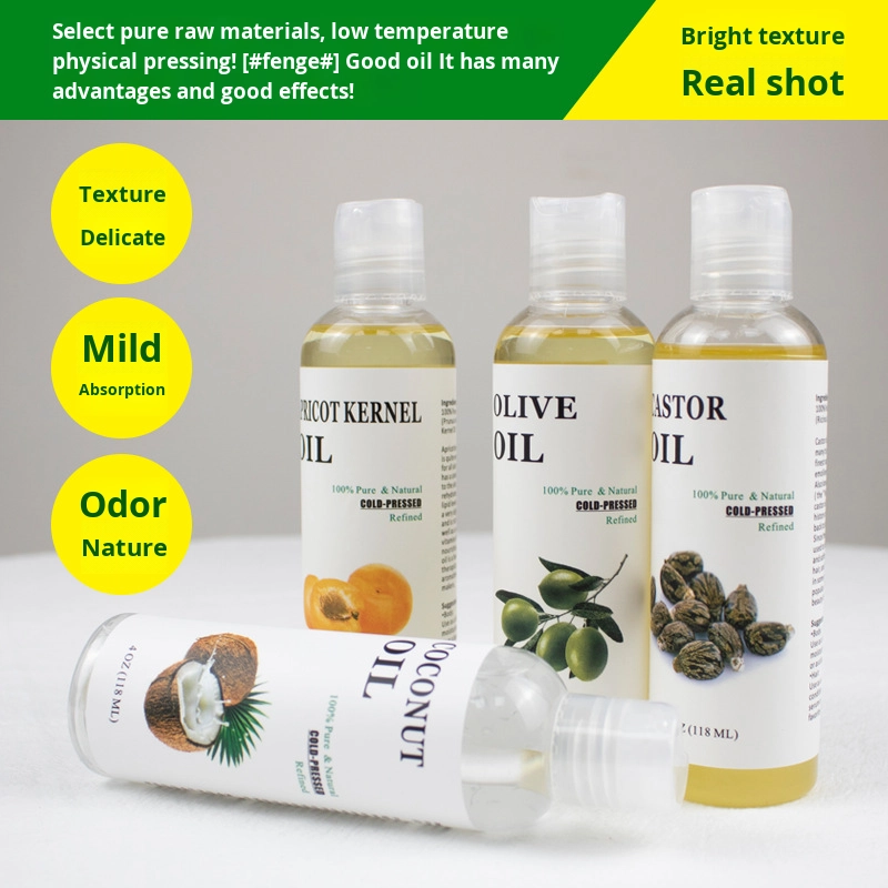 Natural Plant Toner with Castor Oil for Hair Care Olive Oil Argan Oil Jojoba Oil Massage Toner.